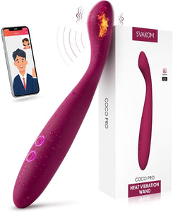 Vibrador de punto G calentado, juguete sexual – SVAKOM 2024 Aplicación actualizada 2024 a24