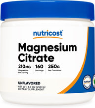 Cargar imagen en el visor de la galería, Nutricost Polvo de citrato de magnesio
