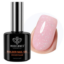Cargar imagen en el visor de la galería, Gel de uñas Builder de Modelones, 7-en-One Clear Builder para uñas, curado con LED
