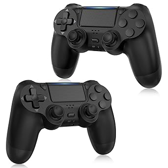 FASIGO PS4 Controller 2 Pack, Wireless PS4 Controller for PS4 A24