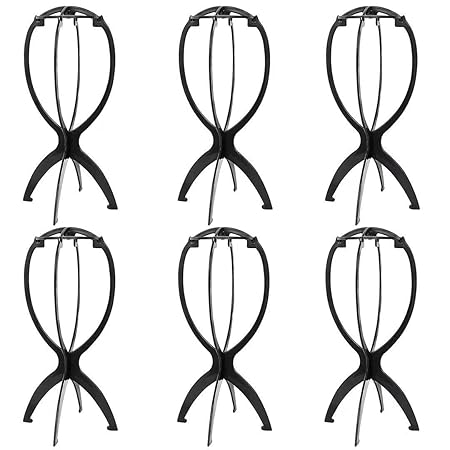 Paquete de 6 soportes de peluca ln24