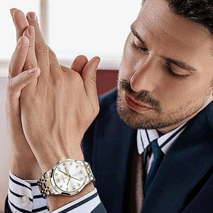 Watxhes de moda para hombre, a21 Blanco, Minimalista