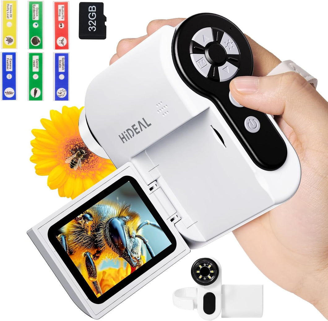 HP20 Microscopio para niños 1000X [3 en 1] a24