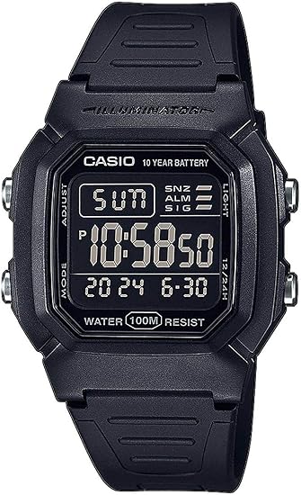 Casio Colección Reloj ln24  digital unisex, negro