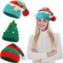 Cargar imagen en el visor de la galería, 3 PCS Sombreros de Papá Noel
