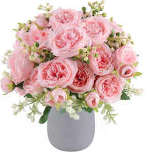 Cargar imagen en el visor de la galería, 4 Paquetes de Arreglos Florales de Decoración para Granja Hogar Boho Centro de Mesa de Boda
