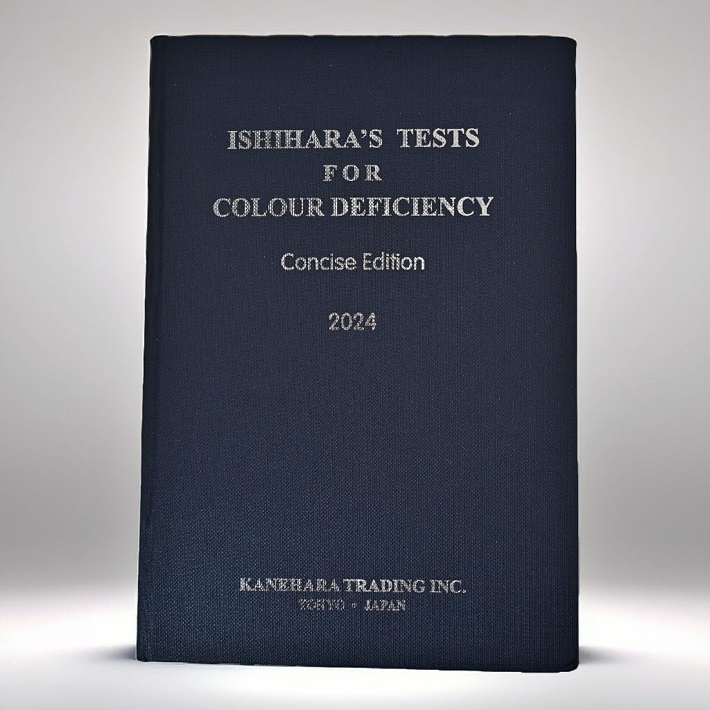 Libros de diagramas de prueba de Ishihara, a22 para la deficiencia de color