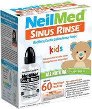 Cargar imagen en el visor de la galería, NeilMed Pediatric, kit de biberón para enjuague nasal con solución salina
