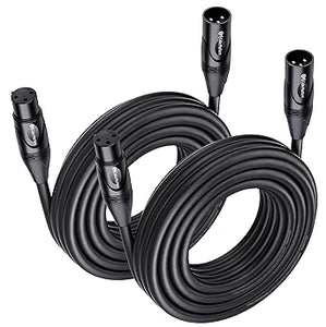 Cable de micrófono XLR macho a hembra de Cable Matters Q1