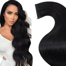 Cargar imagen en el visor de la galería, LaaVoo - Extensiones de cabello humano con cinta adhesiva
