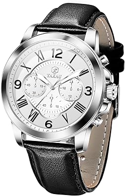 Relojes para hombre, cronógrafo de cuarzo, relojes de lujo para hombre, vestido de negocios de lujo, cara grande, impermeable, a21 analógico, relojes de pulsera para hombre, clásicos causales con