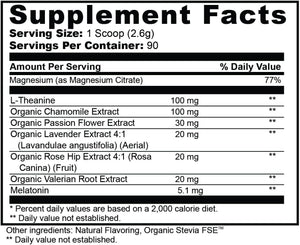 Doctor Danielle Sleep Bliss - Suplemento natural de melatonina para dormir, mezcla de bebida de apoyo y alivio ln26