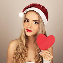 Cargar imagen en el visor de la galería, 4 Pc Sombreros de Papá Noel para adultos
