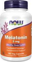 Cargar imagen en el visor de la galería, Suplementos NOW Foods, Melatonina 3 mg
