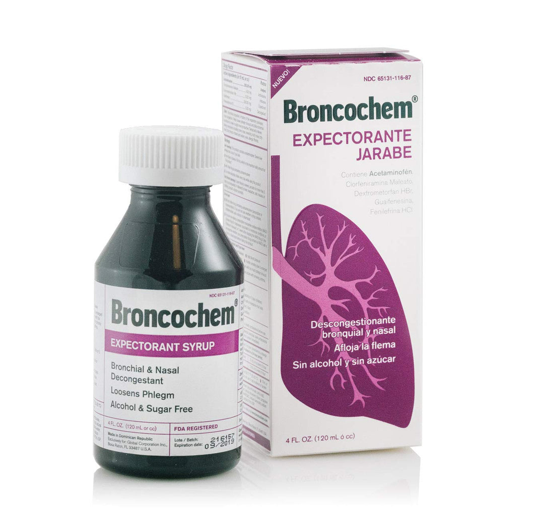 II Jarabe Expectorante, 4 oz para alergia A19
