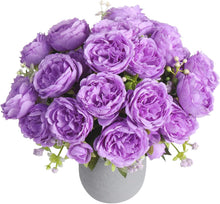 Cargar imagen en el visor de la galería, 4 Paquetes de Arreglos Florales de Decoración para Granja Hogar Boho Centro de Mesa de Boda

