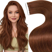 Cargar imagen en el visor de la galería, LaaVoo - Extensiones de cabello humano con cinta adhesiva
