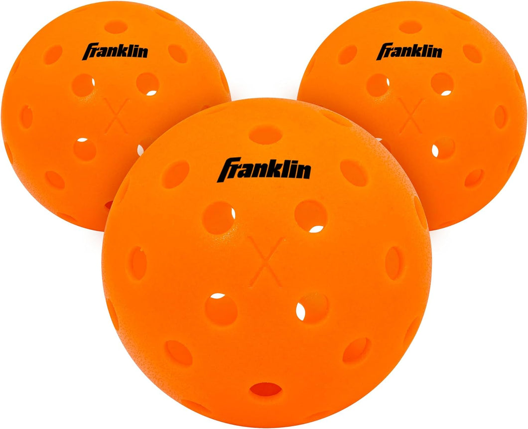 Franklin Sports X-40 Pickleballs al aire libre – Bola oficial de Pickleball de Estados Unidos, APP Tour  A24