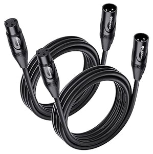 Cable de micrófono XLR macho a hembra de Cable Matters Q1
