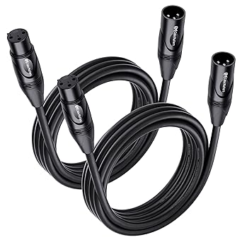 Cable de micrófono XLR macho a hembra de Cable Matters Q1