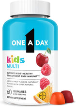 Cargar imagen en el visor de la galería, Gomitas Multivitamínicas para Niños One A Day con Vitaminas C, D, E y Zinc
