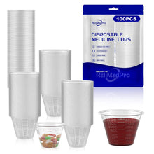 Cargar imagen en el visor de la galería, ReliMedPro Vasos medicinales desechables graduados
