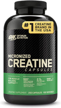 Cargar imagen en el visor de la galería, Optimum Nutrition Creatina Micronizada Monohidrato en polvo
