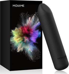 Vibrador de bala pequeña para mujeres: mini vibrador de clítoris impermeable con 10 modos A24