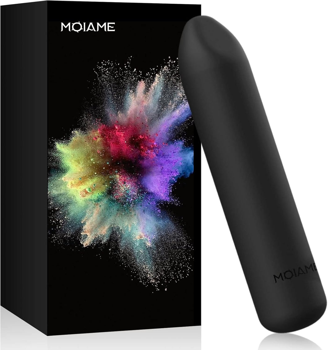 Vibrador de bala pequeña para mujeres: mini vibrador de clítoris impermeable con 10 modos A24