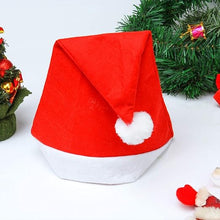 Cargar imagen en el visor de la galería, Sombrero de Navidad para adultos (rojo)
