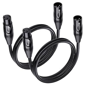 Cable de micrófono XLR macho a hembra de Cable Matters Q1