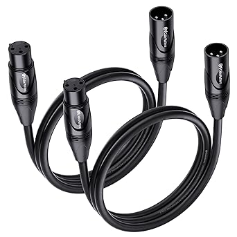 Cable de micrófono XLR macho a hembra de Cable Matters Q1