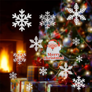 KESOTO 96PCS Decoraciones de Navidad, Copos de nieve para ventanas