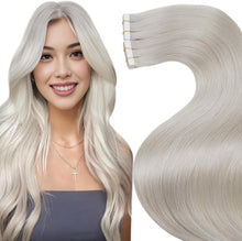 Cargar imagen en el visor de la galería, LaaVoo - Extensiones de cabello humano con cinta adhesiva
