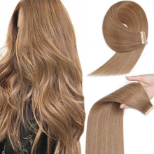 Cargar imagen en el visor de la galería, Extensiones de cabello humano con cinta

