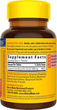 Cargar imagen en el visor de la galería, Nature Made Vitamina C 500 mg, suplemento dietético para apoyo inmunológico, ln25 100 tabletas, suministro para 100 días
