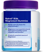 Cargar imagen en el visor de la galería, Natrol Gomitas de citrato de magnesio para niños
