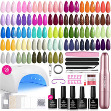 Cargar imagen en el visor de la galería, Beetles - Kit de esmalte de uñas de gel con luz UV –
