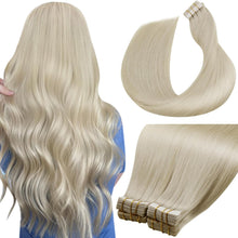Cargar imagen en el visor de la galería, LaaVoo - Extensiones de cabello humano con cinta adhesiva
