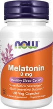 Cargar imagen en el visor de la galería, Suplementos NOW Foods, Melatonina 3 mg
