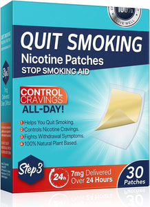 30x Parches de nicotina para dejar de fumar Paso 3