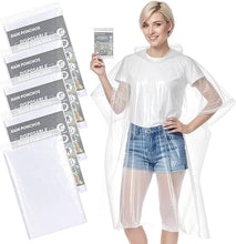 Cargar imagen en el visor de la galería, Ponchos de lluvia desechables para adultos
