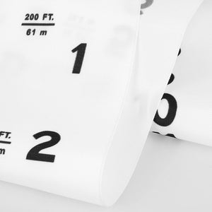 Tabla de ojos, tabla de ojos Snellen, tabla de pared de lienzo no reflectante, gráficos de ojos enmarcados de madera para exámenes oculares de 20 pies 11 x 22 pulgadas. a22