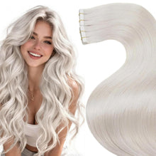 Cargar imagen en el visor de la galería, LaaVoo - Extensiones de cabello humano con cinta adhesiva
