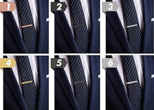 Cargar imagen en el visor de la galería, Clip de corbata para hombre
