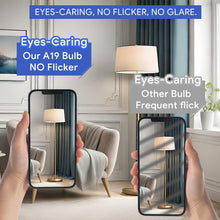 Cargar imagen en el visor de la galería, Paquete de 24 bombillas LED A19 de luz diurna de 5000 K, equivalente a 60 W, 8.5 vatios eficientes, 800 lúmenes, base media E26, no regulable, certificación ETL/UL A19
