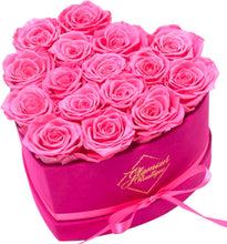 Cargar imagen en el visor de la galería, GLAMOUR BOUTIQUE 16 flores en forma de corazón
