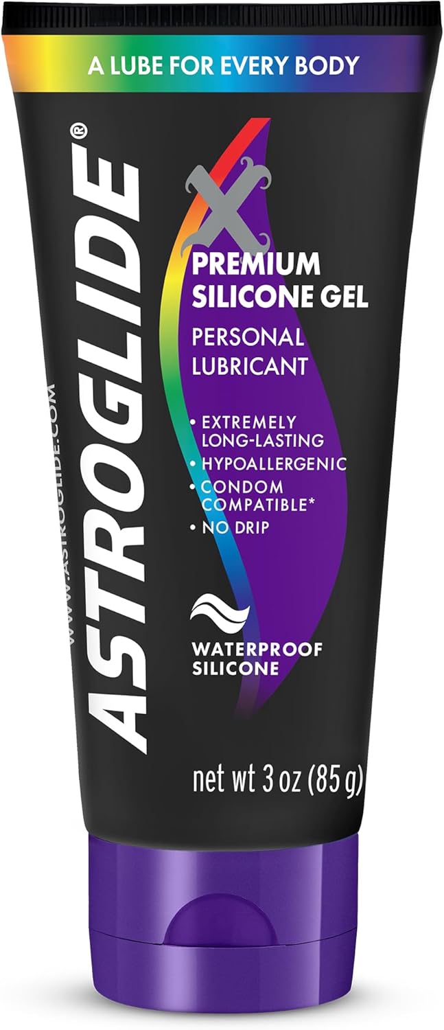 Lubricante personal de gel de silicona Astroglide X a24