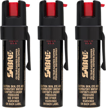 Cargar imagen en el visor de la galería, Sabre Compact 3‑in‑1 Pepper Spray, Tear Gas &amp; UV Marking Dye Defense Spray
