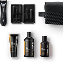 Cargar imagen en el visor de la galería, MANSCAPED® The Premier Package 5.0 Ultra, con recortadora de vello corporal y de ingle The Lawn Mower® 5.0 Ultra para hombre, ln23 tijeras 3.0, desodorante Crop Preserver® Ball, gel de baño Refined®, Crop
